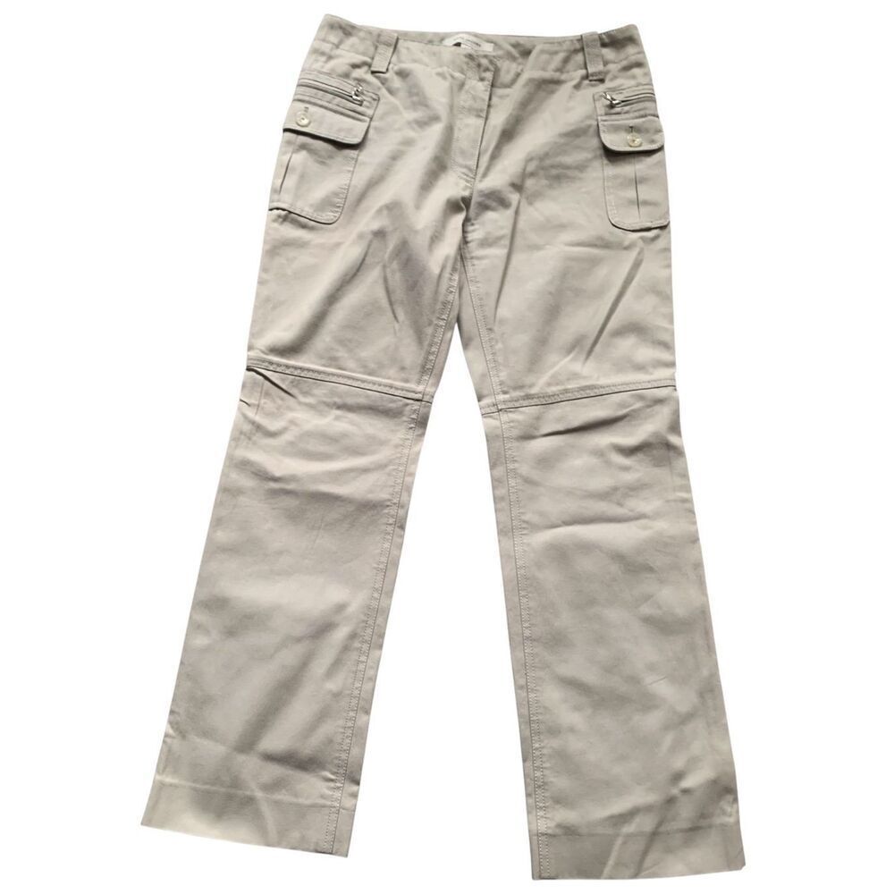 NEW NWOT Marc Jacobs khaki Cargo Desiginer PANTS sz 8